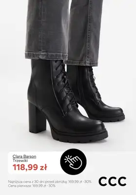 CCC - gazetka promocyjna Trzewiki na obcasie - PROMOCJE od piątku 09.01  - strona 5