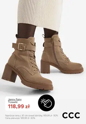 CCC - gazetka promocyjna Trzewiki na obcasie - PROMOCJE od piątku 09.01  - strona 2