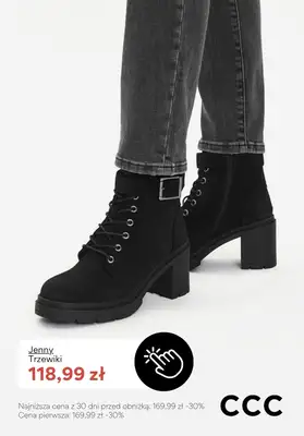 CCC - gazetka promocyjna Trzewiki na obcasie - PROMOCJE od piątku 09.01  - strona 3