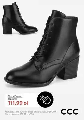 CCC - gazetka promocyjna Trzewiki na obcasie - PROMOCJE od piątku 09.01  - strona 4