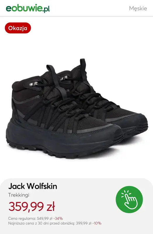 eobuwie.pl - gazetka promocyjna Buty męskie do -50% od piątku 09.01  - strona 9