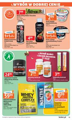 Leclerc - gazetka promocyjna Oferta E.Leclerc I Dzień Babci i Dziadka w dobrej cenie od wtorku 13.01 do niedzieli 25.01 - strona 13