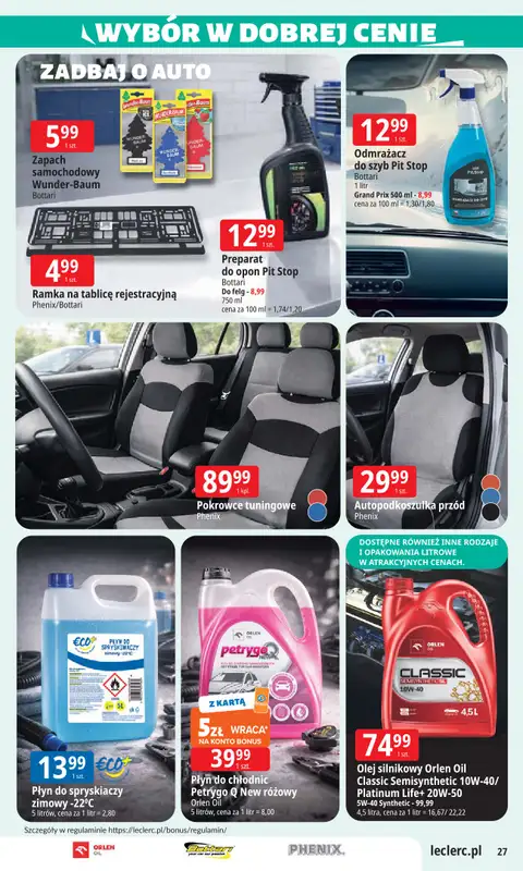 Leclerc - gazetka promocyjna Oferta E.Leclerc I Dzień Babci i Dziadka w dobrej cenie od wtorku 13.01 do niedzieli 25.01 - strona 27