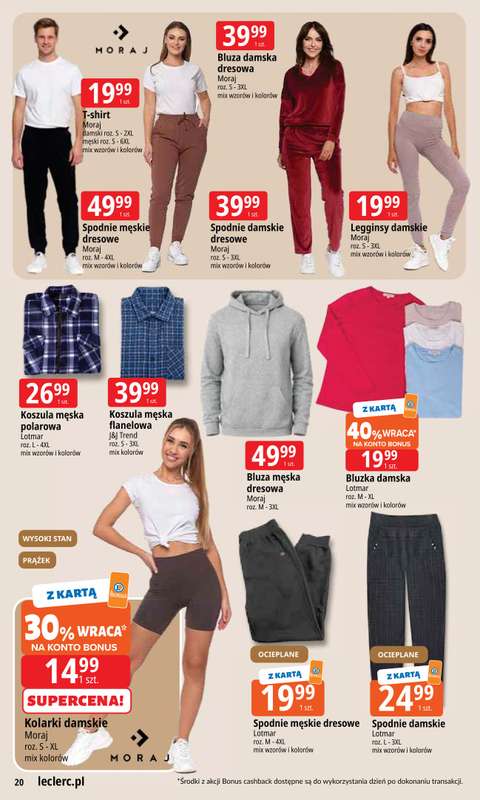 Leclerc - gazetka promocyjna Oferta E.Leclerc I Dzień Babci i Dziadka w dobrej cenie od wtorku 13.01 do niedzieli 25.01 - strona 20