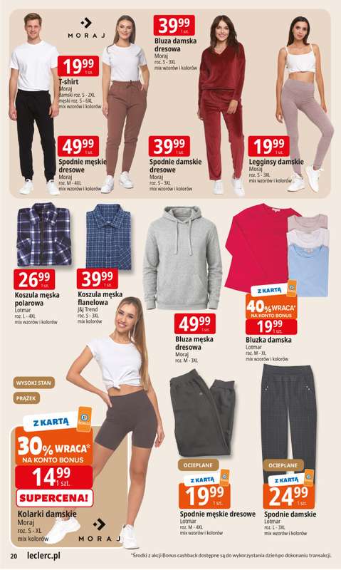 Leclerc - gazetka promocyjna Oferta E.Leclerc I Dzień Babci i Dziadka w dobrej cenie od wtorku 13.01 do niedzieli 25.01 - strona 20