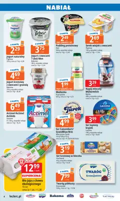 Leclerc - gazetka promocyjna Oferta E.Leclerc I Dzień Babci i Dziadka w dobrej cenie od wtorku 13.01 do niedzieli 25.01 - strona 4