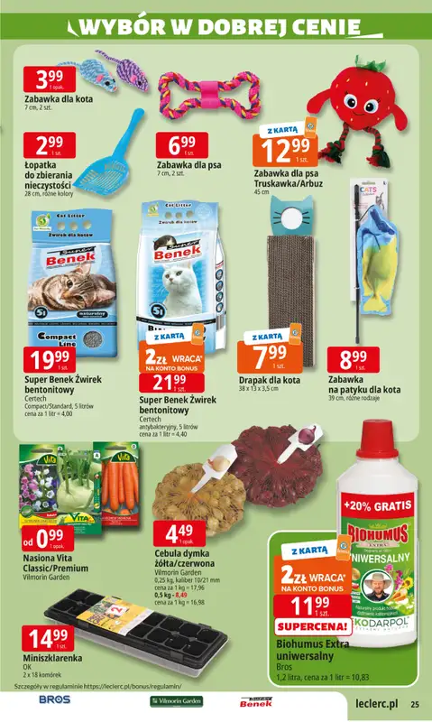 Leclerc - gazetka promocyjna Oferta E.Leclerc I Dzień Babci i Dziadka w dobrej cenie od wtorku 13.01 do niedzieli 25.01 - strona 25