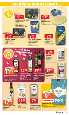 Leclerc - gazetka promocyjna Oferta E.Leclerc I Dzień Babci i Dziadka w dobrej cenie od wtorku 13.01 do niedzieli 25.01 - strona 15