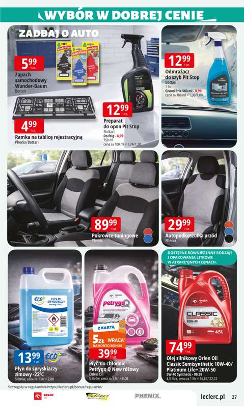 Leclerc - gazetka promocyjna Oferta E.Leclerc I Dzień Babci i Dziadka w dobrej cenie od wtorku 13.01 do niedzieli 25.01 - strona 27