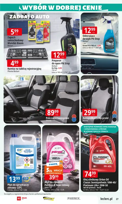 Leclerc - gazetka promocyjna Oferta E.Leclerc I Dzień Babci i Dziadka w dobrej cenie od wtorku 13.01 do niedzieli 25.01 - strona 27