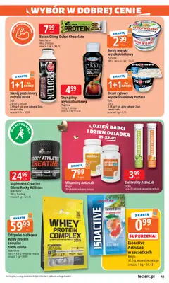 Leclerc - gazetka promocyjna Oferta E.Leclerc I Dzień Babci i Dziadka w dobrej cenie od wtorku 13.01 do niedzieli 25.01 - strona 13