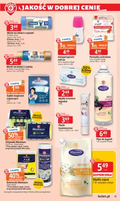 Leclerc - gazetka promocyjna Oferta E.Leclerc I Dzień Babci i Dziadka w dobrej cenie od wtorku 13.01 do niedzieli 25.01 - strona 17