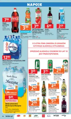 Leclerc - gazetka promocyjna Oferta E.Leclerc I Dzień Babci i Dziadka w dobrej cenie od wtorku 13.01 do niedzieli 25.01 - strona 16