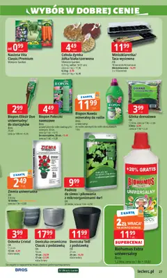 Leclerc - gazetka promocyjna Oferta E.Leclerc I Dzień Babci i Dziadka w dobrej cenie od wtorku 13.01 do niedzieli 25.01 - strona 27