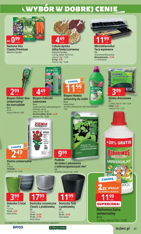 Leclerc - gazetka promocyjna Oferta E.Leclerc I Dzień Babci i Dziadka w dobrej cenie od wtorku 13.01 do niedzieli 25.01 - strona 27