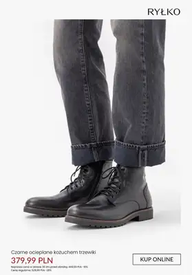 Ryłko - gazetka promocyjna Trzewiki męskie - PROMOCJE od niedzieli 11.01  - strona 5