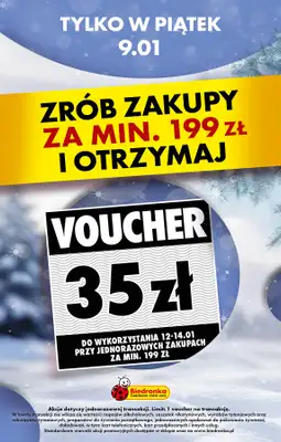 Biedronka - gazetka promocyjna Tani Weekend od piątku 09.01 do soboty 10.01 - strona 3