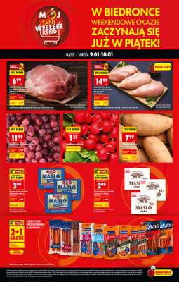 Biedronka - gazetka promocyjna Tani Weekend od piątku 09.01 do soboty 10.01