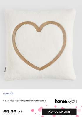 home&you - gazetka promocyjna Motyw serc od soboty 10.01  - strona 8