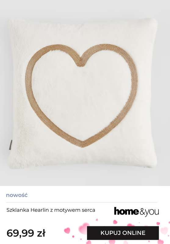 home&you - gazetka promocyjna Motyw serc od soboty 10.01  - strona 8