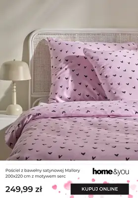 home&you - gazetka promocyjna Motyw serc od soboty 10.01  - strona 4