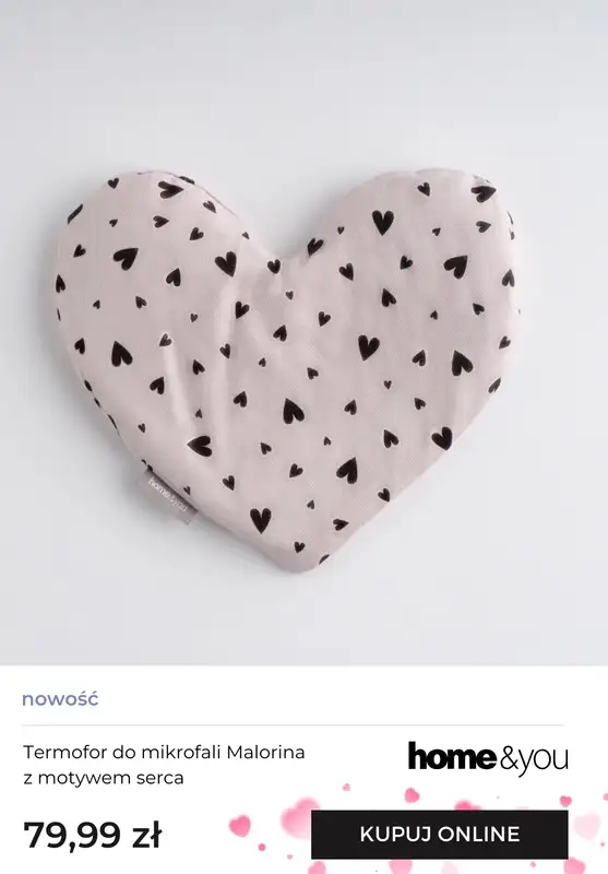 home&you - gazetka promocyjna Motyw serc od soboty 10.01  - strona 10
