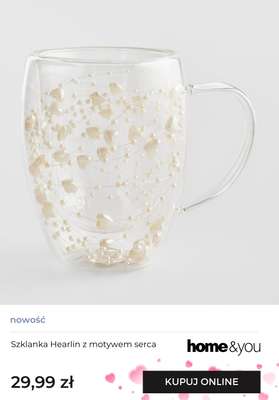 Brelok Heartly z motywem serca