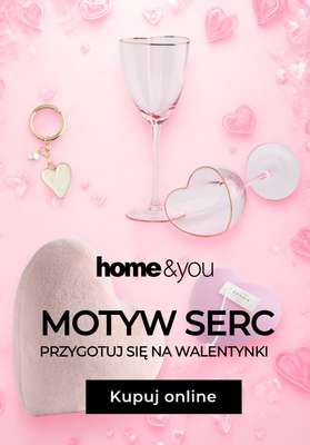 home&you - gazetka promocyjna Motyw serc od soboty 10.01 