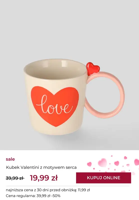 home&you - gazetka promocyjna Motyw serc od soboty 10.01  - strona 6