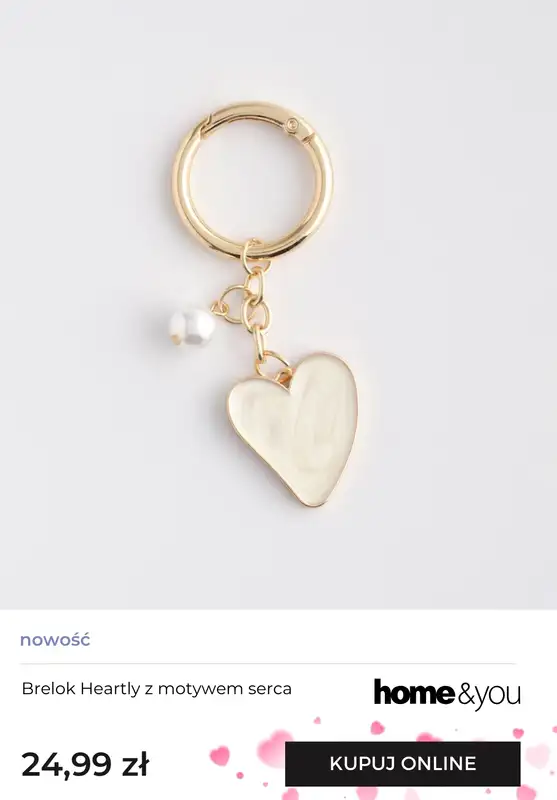 home&you - gazetka promocyjna Motyw serc od soboty 10.01  - strona 9