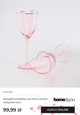 home&you - gazetka promocyjna Motyw serc od soboty 10.01  - strona 3
