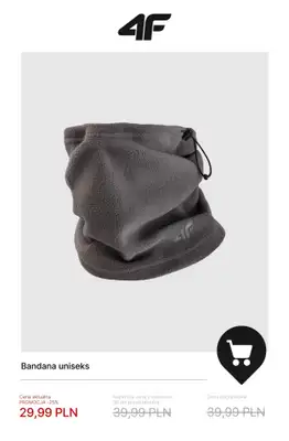 4F - gazetka promocyjna Wyprzedaż do -50% – wszystko do 50 zł! od piątku 09.01  - strona 9