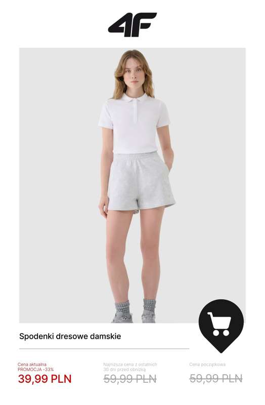 4F - gazetka promocyjna Wyprzedaż do -50% – wszystko do 50 zł! od piątku 09.01  - strona 15