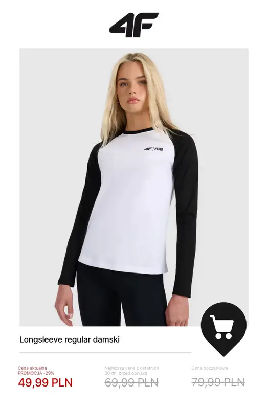4F - gazetka promocyjna Wyprzedaż do -50% – wszystko do 50 zł! od piątku 09.01  - strona 7