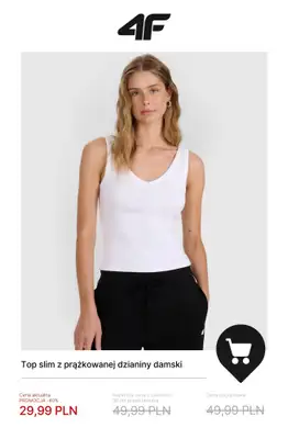 4F - gazetka promocyjna Wyprzedaż do -50% – wszystko do 50 zł! od piątku 09.01  - strona 8