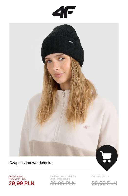 4F - gazetka promocyjna Wyprzedaż do -50% – wszystko do 50 zł! od piątku 09.01  - strona 3