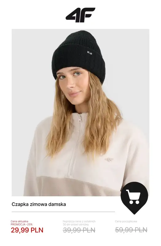 4F - gazetka promocyjna Wyprzedaż do -50% – wszystko do 50 zł! od piątku 09.01  - strona 3