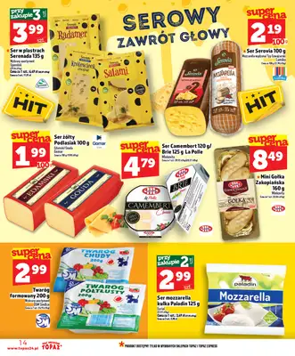 TOPAZ - gazetka promocyjna Gazetka od czwartku 15.01 do środy 21.01 - strona 14