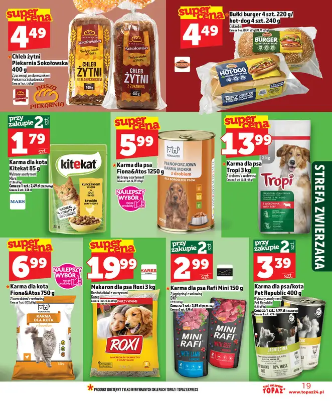 TOPAZ - gazetka promocyjna Gazetka od czwartku 15.01 do środy 21.01 - strona 19