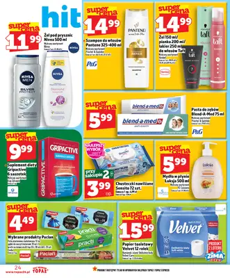 TOPAZ - gazetka promocyjna Gazetka od czwartku 15.01 do środy 21.01 - strona 24