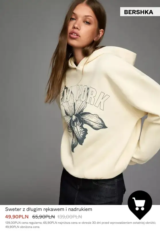 Bershka - gazetka promocyjna Dzianina & bluzy damksie - PROMOCJE   - strona 3