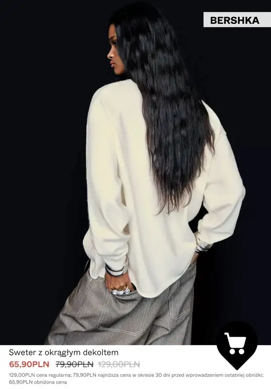 Bershka - gazetka promocyjna Dzianina & bluzy damksie - PROMOCJE od piątku 09.01  - strona 9