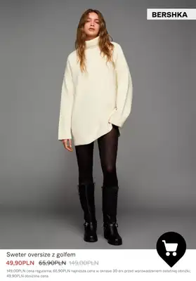 Bershka - gazetka promocyjna Dzianina & bluzy damksie - PROMOCJE od piątku 09.01  - strona 10