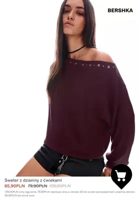 Bershka - gazetka promocyjna Dzianina & bluzy damksie - PROMOCJE od piątku 09.01  - strona 4