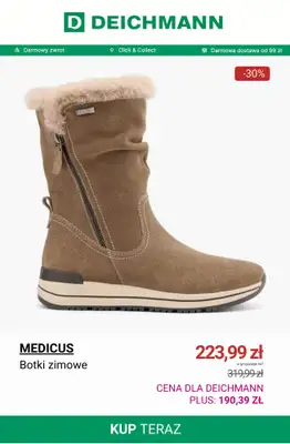 Deichmann - gazetka promocyjna Dodatkowe -15% na wyprzedaż tylko dla klientów DEICHMANN PLUS od piątku 09.01 do niedzieli 11.01 - strona 9
