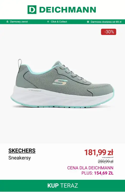 Deichmann - gazetka promocyjna Dodatkowe -15% na wyprzedaż tylko dla klientów DEICHMANN PLUS od piątku 09.01 do niedzieli 11.01 - strona 5
