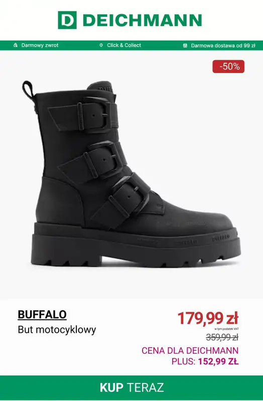 Deichmann - gazetka promocyjna Dodatkowe -15% na wyprzedaż tylko dla klientów DEICHMANN PLUS od piątku 09.01 do niedzieli 11.01 - strona 11