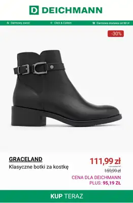 Deichmann - gazetka promocyjna Dodatkowe -15% na wyprzedaż tylko dla klientów DEICHMANN PLUS od piątku 09.01 do niedzieli 11.01 - strona 4