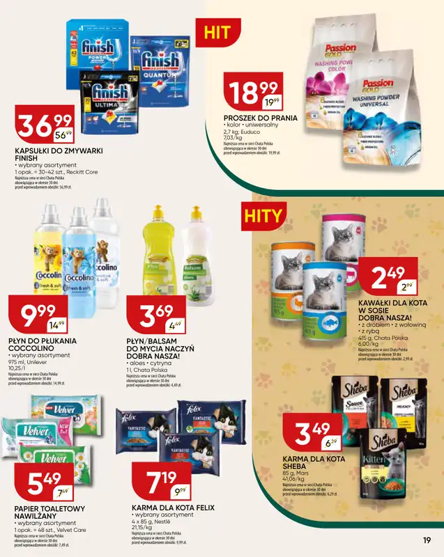 Chata Polska - gazetka promocyjna Gazetka od czwartku 15.01 do niedzieli 25.01 - strona 19
