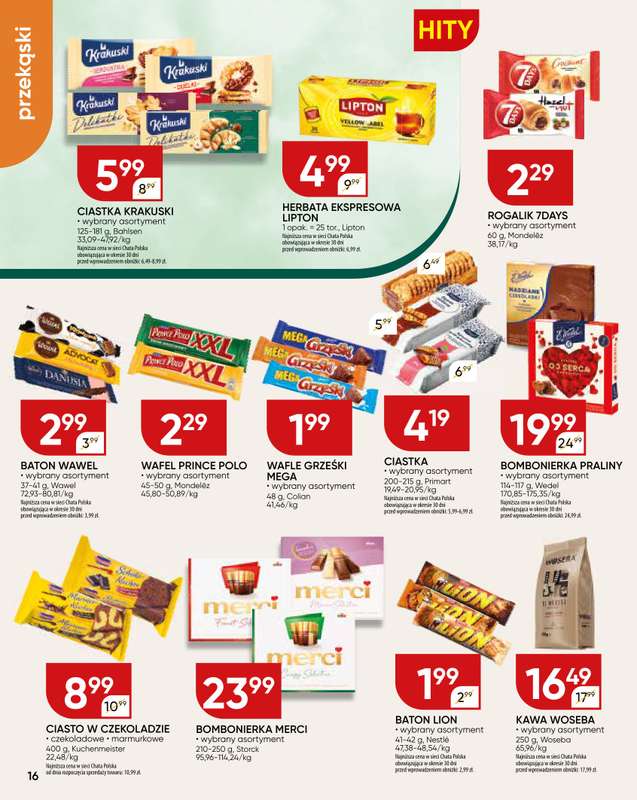 Chata Polska - gazetka promocyjna Gazetka od czwartku 15.01 do niedzieli 25.01 - strona 16